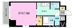 薬院駅 徒歩3分 4階の物件間取画像